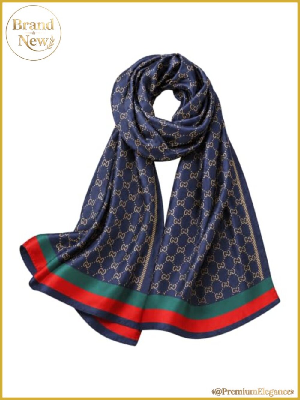 Silk Feel Oversized Scarf Shawl Wrap Lightweight Travel